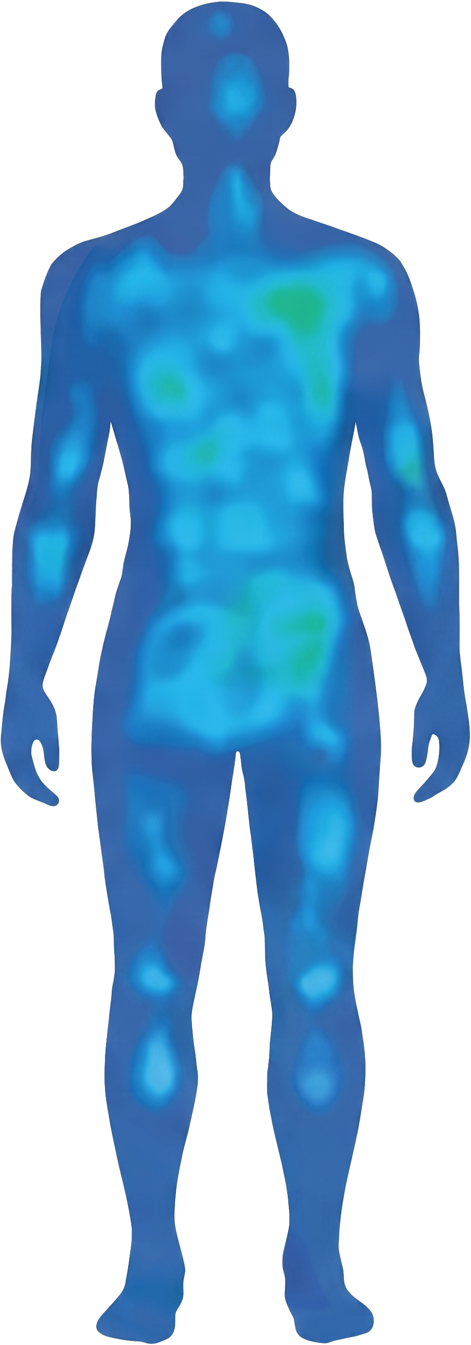 Geli® Mattress pressure map