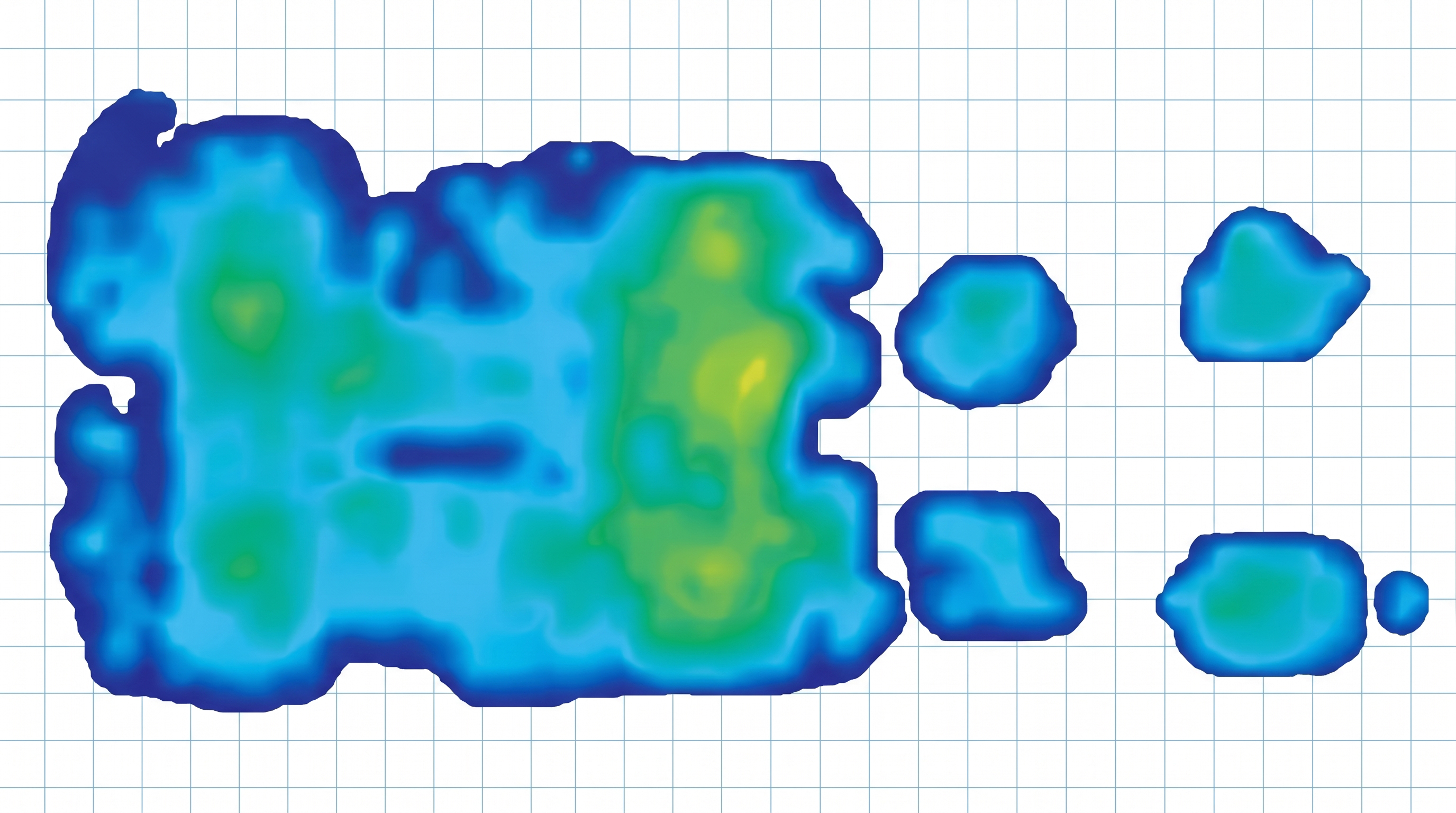 Geli® Mattress pressure graph